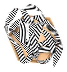 Black And White Striped Grosgrain Ribbon 12 95 Black And White Striped Grosgrain Ribbon 1 Inch 10 Yards Fabric Ribbon Grosgrain Grosgrain Ribbon