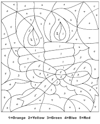 We were able to find a handful, some simple, some complex. Christmas Color By Numbers Best Coloring Pages For Kids
