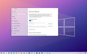 Download this app from microsoft store for windows 10, windows 8.1, windows 10 mobile, windows phone 8.1, windows 10 team (surface hub), hololens. How To Enable Remote Desktop On Windows 10 Pureinfotech