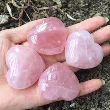 Wholesale 1 Kg Large Rose Quartz Heart Puffy Hearts Etsy In 2020 Rose Quartz Heart Rose Quartz Gemstone Healing