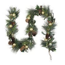 This snowy flocked long needle is perfect for any fireplace, counter or mantel. Long Needle Garlands Swag You Ll Love In 2021 Wayfair