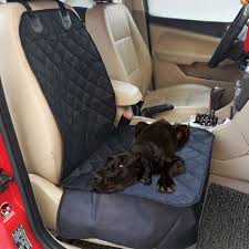 Qjoy Dog Car Front Seat Cover Waterproof Pet Bucket Single Mat For Dog Pet Seat Protector Black Learn More By Vi Bucket Seat Covers Pet Car Seat Protector