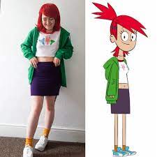 Anyone remember Foster's Home For Imaginary Friends?! Here's my cosplay of Frankie  Foster (I did paint the shoes blue and had a pointy ponytail!) : r/nostalgia