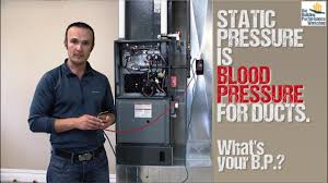 Static Pressure Testing And Mapping Demonstration Youtube