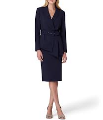 Shop For Tahari Asl Asymmetrical Belted Skirt Suit At Dillards Com Visit Dillards Com To Find Clothing Accessories Sh Business Attire Fashion Office Outfits