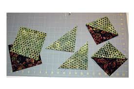 How To Make Easy Half Square Triangle Units For Quilts