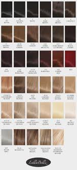clairol professional color chart