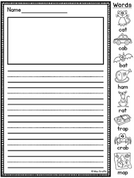 Any other adjustments you can do with shortcuts created by word with the aim of making it easier when you are using word. Primary Writing Paper With Picture Box Worksheets Teaching Resources Tpt