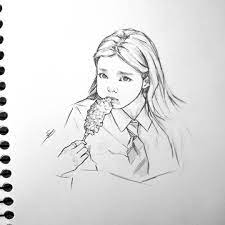 Hongry Nayeon Twice Twicefanart Fanart Nayeon Art Sketch Drawing Kpop Fan Art Drawing Kpop Drawings Art Sketchbook
