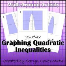 this activity is designed to help students with graphing quadratic inequalities this activity also gets students u quadratics inequalities activities graphing pinterest