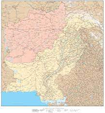 At the time of this map&apos;s creation, the country was controlled by the taliban, a radical islamic movement which had alienated afghanistan from every neighboring nation with the exception of pakistan. High Detail Afghanistan Pakistan Map 22 Inches By 24 Inches