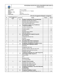 Contoh rkas tk/paud tahun anggaran 2017. Rkas Bpopp 2019 2020 Revisi
