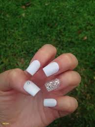 Square All White Acrylic Nails Nail And Manicure Trends