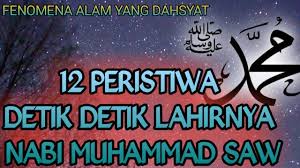 Kala itu, kelahiran nabi muhammad bertepatan dengan peristiwa pasukan gajah yang tengah berusaha merobohkan ka'bah. 12 Peristiwa Detik2 Lahirnya Nabi Muhammad Saw Youtube