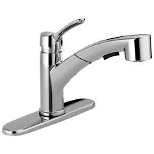 single handle pull out kitchen faucet