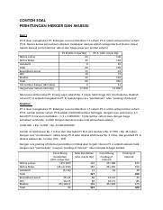 Untuk memudahkan perbandingan akibat hukum karena merger dan akuisisi, kami akan memaparkannya dalam bentuk. Merger Dan Akuisisi Soal Dan Jawaban Docx Contoh Soal Perhitungan Merger Dan Akuisisi Soal 1 Pt A Akan Mengakuisisi Pt B Dengan Cara Memberikan 1 5 Course Hero