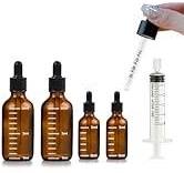 Amazon.com: VOVOH Dropper Bottles 0.1&0.3 oz with 5ml ...