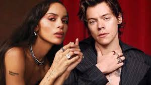 Harry Styles and Zoe Kravitz spark engagement buzz; actress spotted with  HUGE dimond ring | - The Times of India