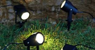Lights By B Q Pisto White Halogen Spike Spotlight Pack Of 4 Departments Diy At B Q