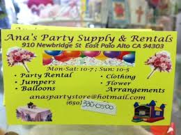 It is east palo alto's first locally produced see more of east palo alto today on facebook. Ana S Party Flowers 910 Newbridge St East Palo Alto Ca Party Supplies Renting Mapquest