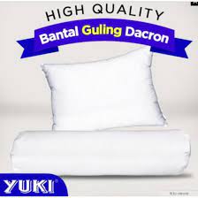Tersedia bantal dacron dengan harga murah dan berkualitas, jaminan uang kembali 100% di bukalapak. Bantal Dacron Yuki Springbed Shopee Indonesia