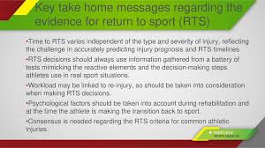You found rtssports.com, so will your customers. Return To Sport International Perspective Ppt Download
