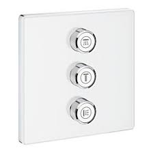 They are available as a thermostatic or non. Grohe Smartcontrol Shower Thermostat 29158ls0 Moon White 3 Way Concealed Valve
