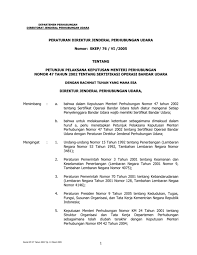Biasanya kontrak kerja seorang avsec yang baru masuk ialah 1 tahun. Skep 76 Vi 2005 Direktorat Jenderal Perhubungan Udara