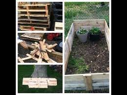 How To Make A Free Raised Garden Bed With Pallets Vegetable Garden Raised Beds Garden Beds Raised Garden Beds