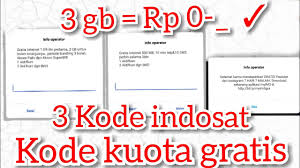 10032313#, 550890#, 550912#, 550910#, 550300# dan 550790#. 3 Kode Kuota Gratis 3 Gb Rp 0 Youtube