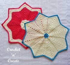 Featuring a block print style with an arts & craft feel, this set of 6 coasters from pimpernel is a stunning addition to the home. Crochet Table Mat Archives Crochet N Create