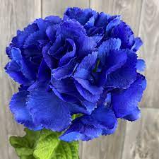 25pcs artificial flowers, silk chrysanthemum ball dark blue bouquets hydrangea for wedding bridesmaid lifelike fake flowers home decor diy party blue 4.5 out of 5 stars 95 $15.99 $ 15. Artificial Stemmed Flowers Dark Blue Elsa Hydrangea