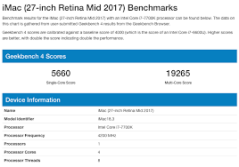 the geekbenchs mac benchmark chart is pretty much useless