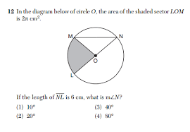 We know that the interior angles in a triangle sum up to 180 degrees, so we can find acb by. Finding The Measure Of An Angle Given Area And Diameter Mathematics Stack Exchange
