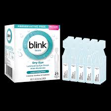 Plus, with our speedy delivery, if you order by 11.45pm today, you'll receive them by tomorrow, so you'll never have to wait long for welcome eye relief from the dryness. Blink Tears Preservative Free Lubricating Eye Drops Blink