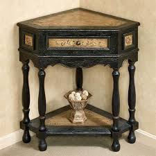 Elmhurst Corner Table Black Corner Accent Table Accent Table Decor