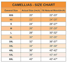 Camellias Waist Trainer Size Guide Waist Trainer Corset