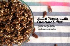 Resepi ini telah dikongsikan oleh arina rashid dan boleh memeleh juga air kami melihat hasilnya. Salted Popcorn With Chocolate And Nuts Popcorn Masin Bersalut Coklat Dan Kacang Buat Orang Lapo