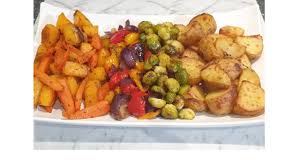 Pour into the sheet pan, spreading them out so they lay in a single layer. How To Make Perfect Roast Potatoes And Vegetables Christmas Recipes Youtube