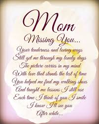 Mum Memorial Poem Mom Missing You In Loving Memory Mom In Heaven Birthday Wishes For Mom Birthday In Heaven Mom