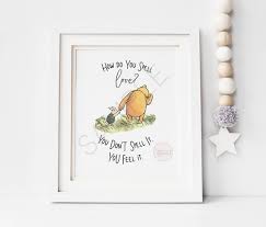 How do you spell nursery. How Do You Spell Love Winnie The Pooh Digital Print Winnie Etsy