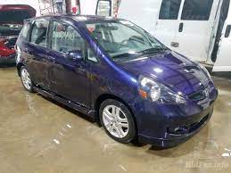 * based on 2008 epa mileage estimates, reflecting new epa fuel economy methods beginning with 2008 models. Honda Fit Sport 2008 Purple 1 5l 4 Vin Jhmgd386x8s031025 Free Car History