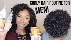 That being said, as a black male your hair tends to be thicker, coarser, and curlier, so it will require special needs and treatment. Curly Hair Routine For Men Using Cantu Products Biancareneetoday Youtube