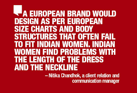 The brand we know today the brand became iconic for the fashion industry. An India Size Chart What Does It Mean And Why Do We Need It Delhi News Times Of India