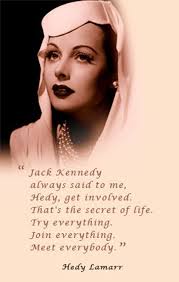 hedy lamarr quote | Tumblr via Relatably.com