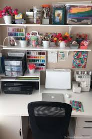 The neutral finish matches many different environments and is highlighted by sleek metal. Organization Hack Diy Desktop Printer Shelf From A Shoe Rack The How To Mom