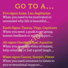 Cancer is a very nurturing sign, and libra loves to be nurtured. Fire Earth Air Water Zodiac Signs Revive Zone