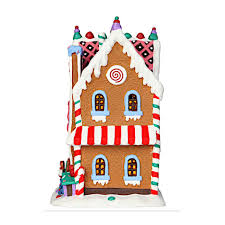 Lou de wick immer hilfsbereit. Lemax Haus Lebkuchenhaus Candy Chalet Mit Led Beleuchtung Merlinum Magic Candy