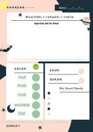 Maybe you would like to learn more about one of these? Ramadhan Planner 2020 Pdf Cara Golden