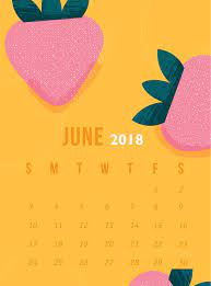 June 2018 Iphone Wallpaper Calendar Calendar Wallpaper Calendar June 2019 Calendar